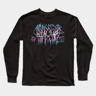 TRANSGENDER HARDCORE - FLAG Long Sleeve T-Shirt